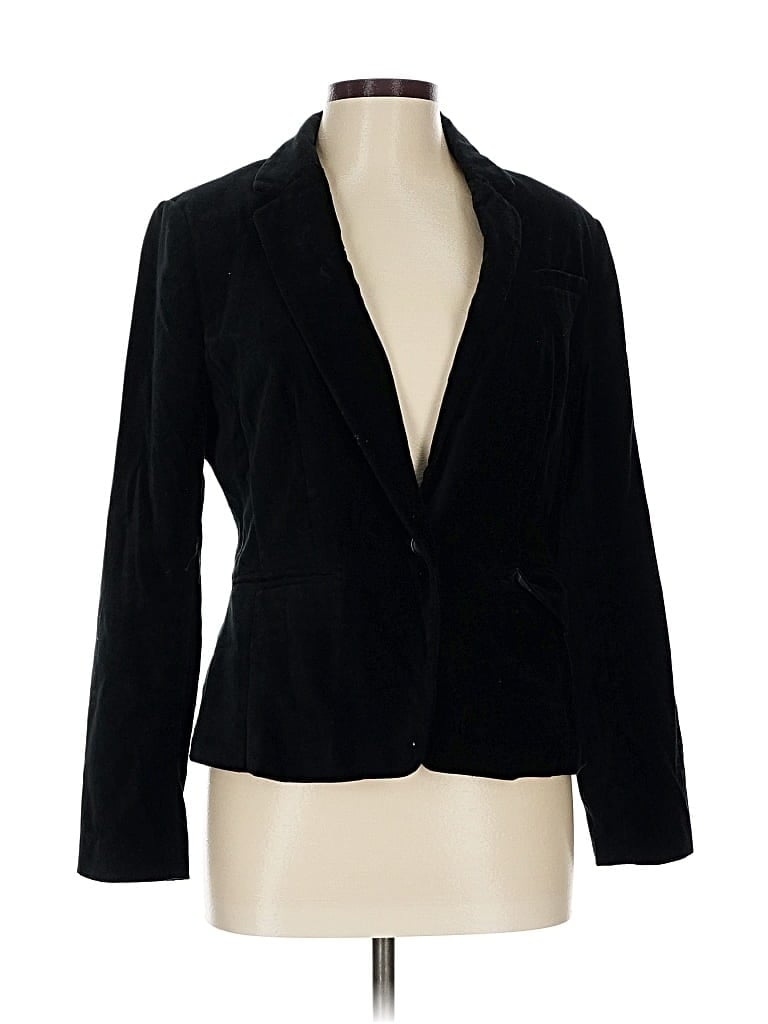 Pre-owned Banana Republic Factory Store Blazer Jacket In Black