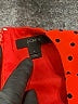 J.Crew 100% Polyester Polka Dots Orange Cocktail Dress Size 2 - photo 7
