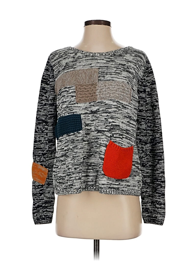 Pre-owned Lisa Todd Pullover Sweater In Gray