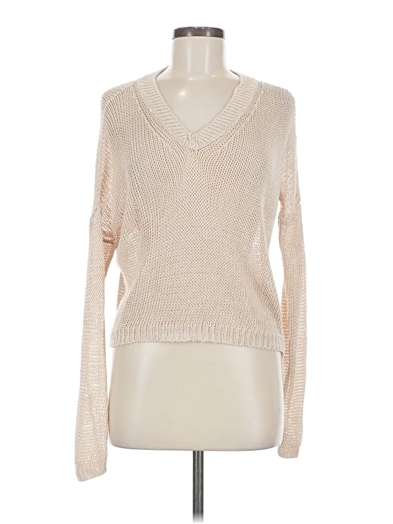 Pre-owned Theory Pullover Sweater In White