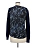 Jamison Blue Silk Pullover Sweater Size M - photo 2
