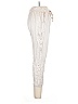 Sofia Collections Metallic Ivory Casual Pants Size L (estimated) - photo 4
