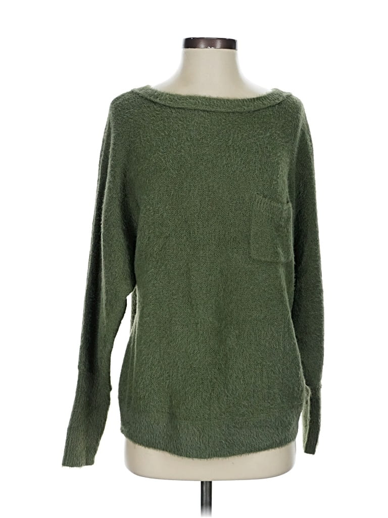 Pre-owned Caslon Pullover Sweater In Green