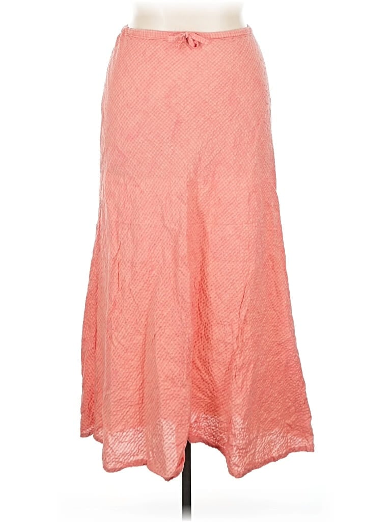 Pre-owned Flax Casual Skirt In Orange