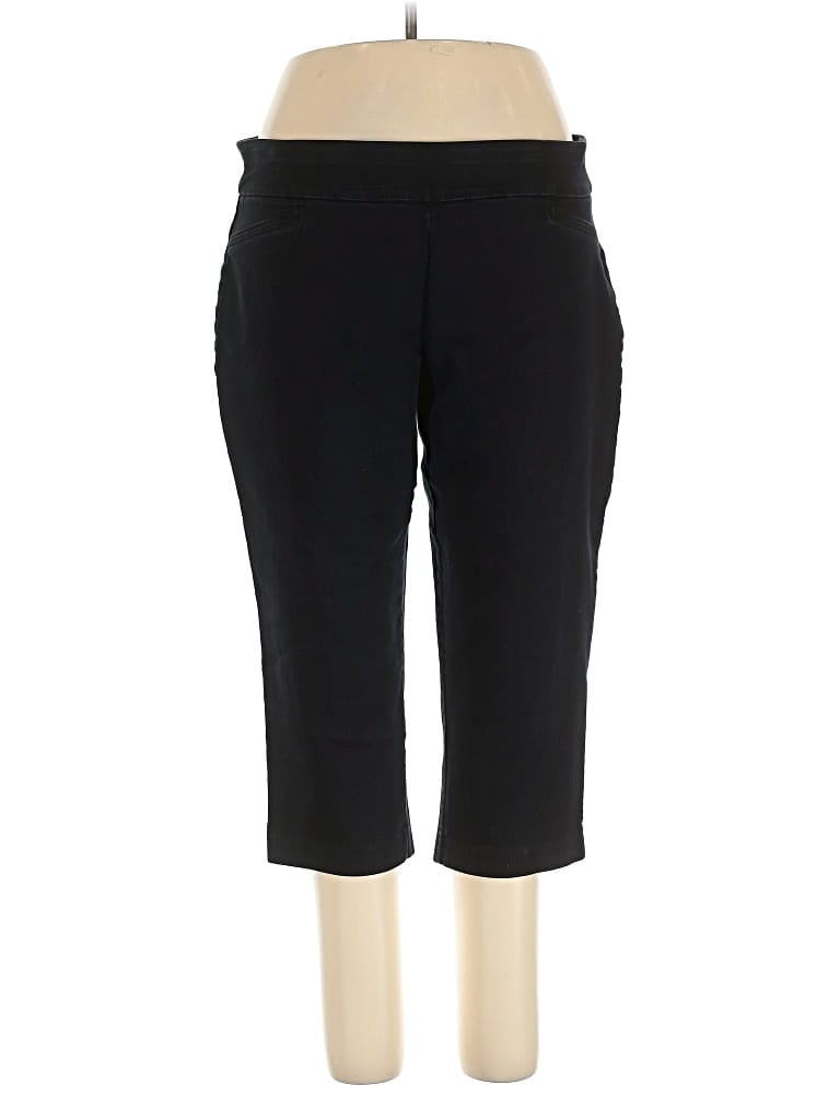 Pre-owned Croft & Barrow Active Pants In Black