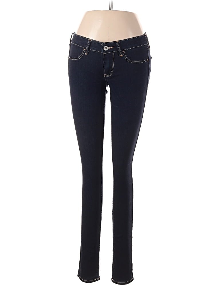 Pre-owned Hollister Jeggings In Blue