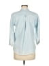 Takara 100% Rayon Blue 3/4 Sleeve Button-Down Shirt Size M - photo 2