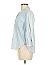 Takara 100% Rayon Blue 3/4 Sleeve Button-Down Shirt Size M - photo 5