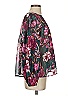 Maurices Floral Burgundy 3/4 Sleeve Blouse Size S - photo 4