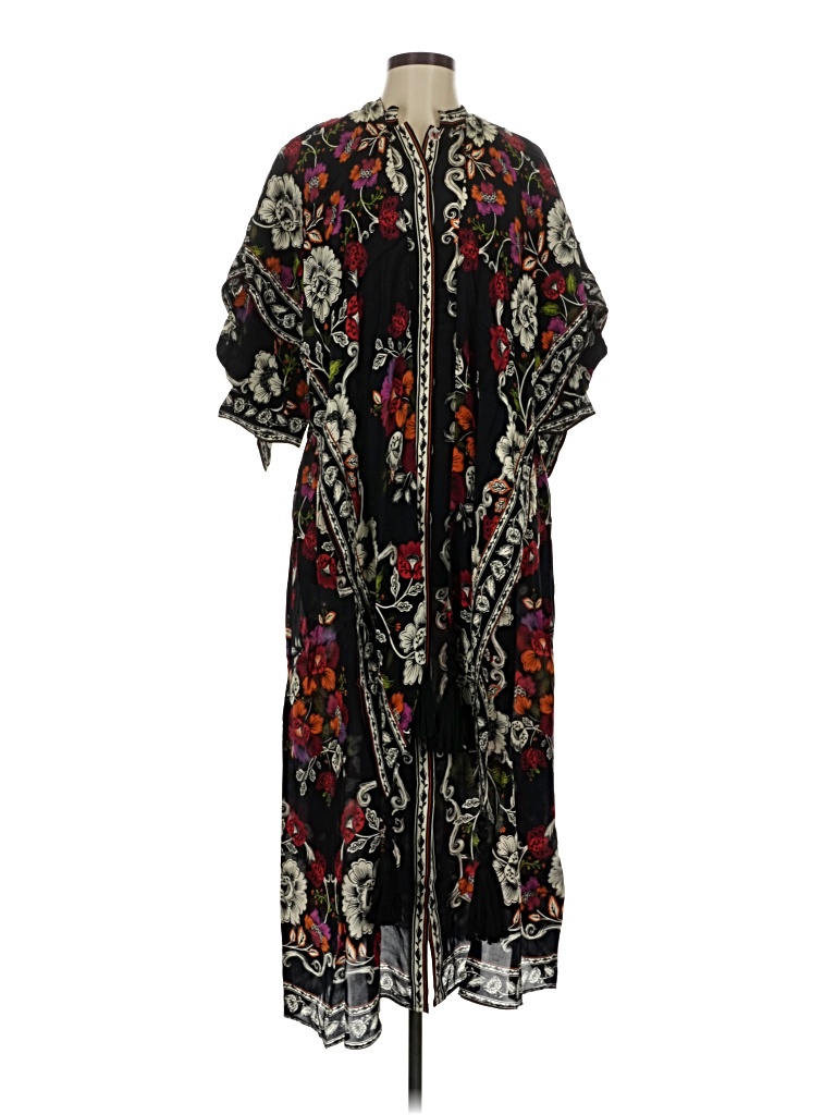 Pre-owned Farm Rio Casual Dress In Black