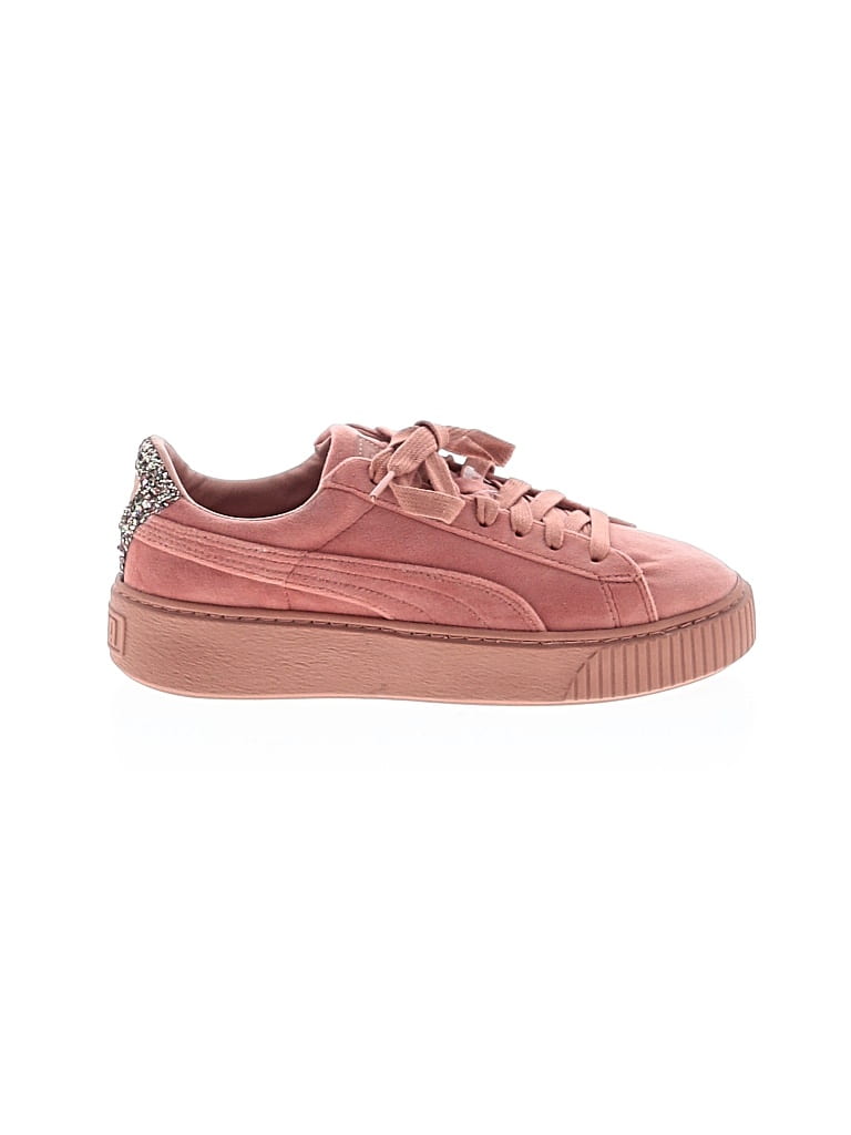 Pre-owned Puma Sneakers In Pink
