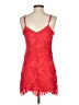 Express 100% Polyester Red Cocktail Dress Size XS - photo 2