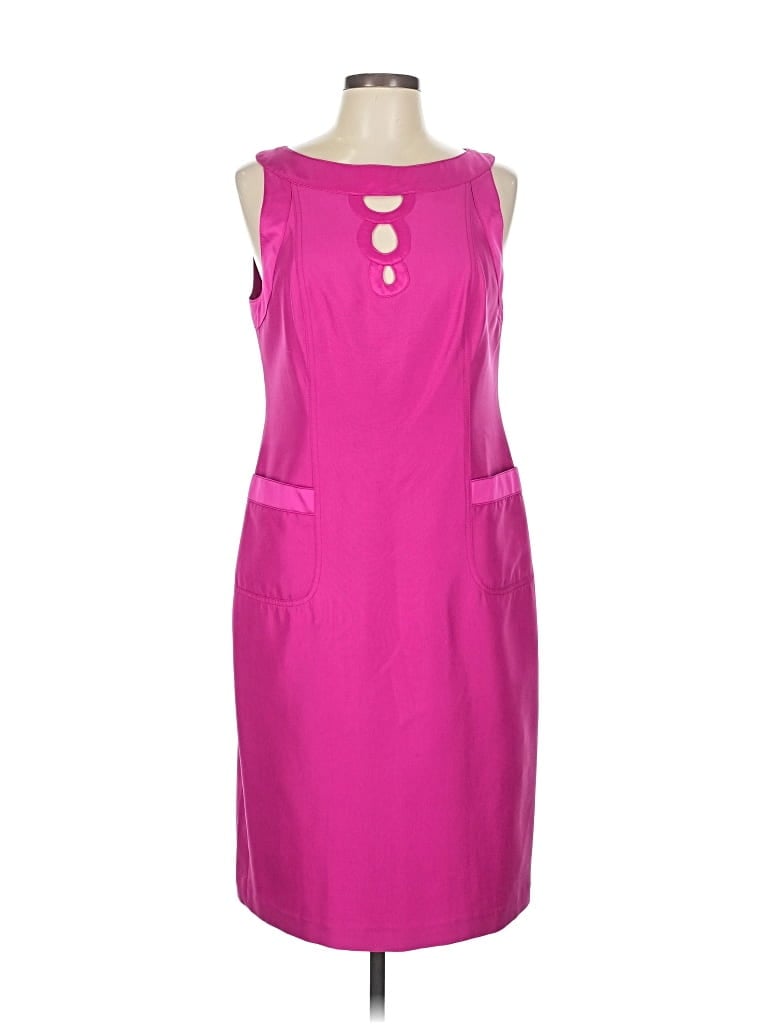 Pre-owned Kay Unger Casual Dress In Pink