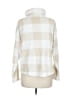 Crown & Ivy 100% Polyester Checkered-gingham Ivory Pullover Sweater Size M - photo 2