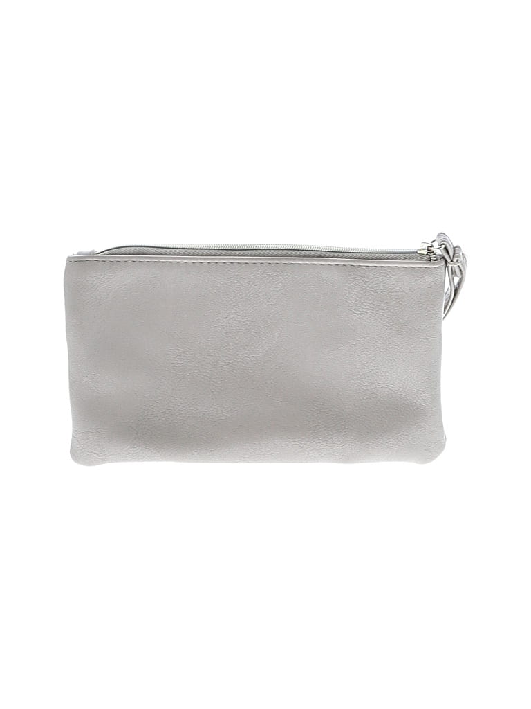 Pre-owned Unbranded Wristlet In Gray