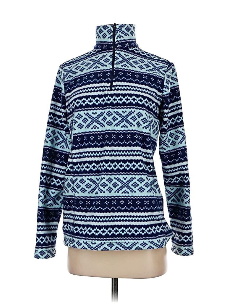 Pre-owned Lands' End Pullover Sweater In Blue