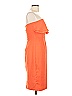 Vagabond 100% Polyester Orange Cocktail Dress Size L - photo 4