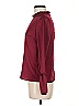 Topshop 100% Polyester Burgundy Long Sleeve Blouse Size 6 - photo 5