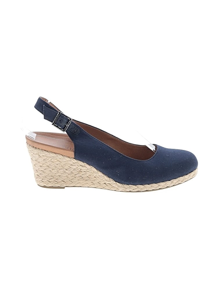 Pre-owned Vionic Wedges In Blue