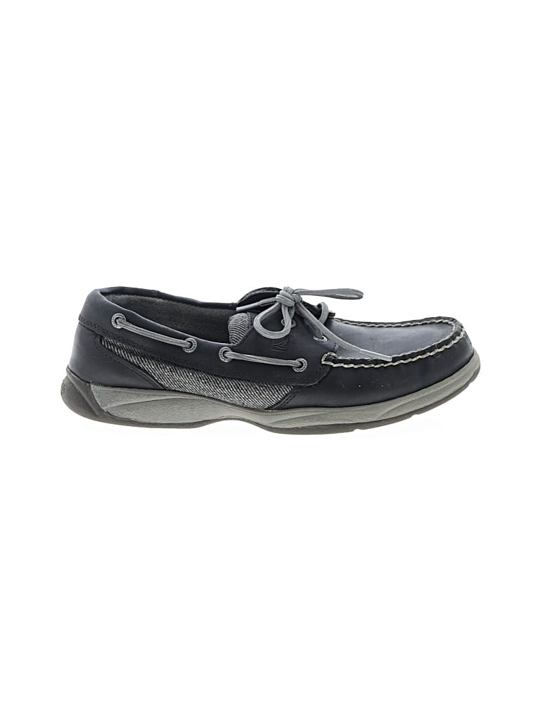 Pre-owned Sperry Top-sider® Flats Black Shoes