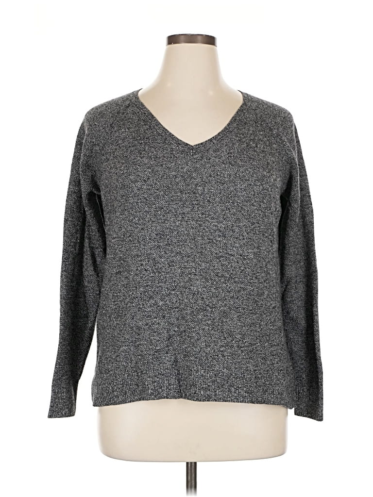 Pre-owned Gap Pullover Sweater In Gray