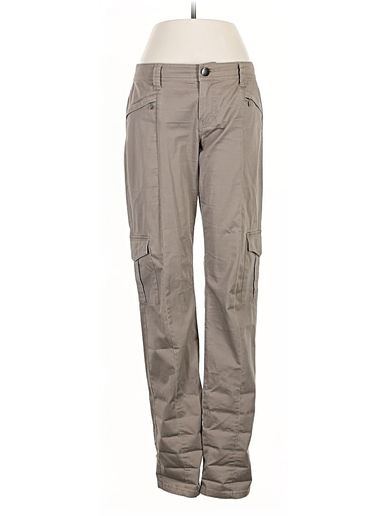 Pre-owned Cabi Cargo Pants In Gray
