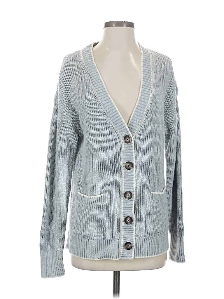 Pre-owned Old Navy Cardigan Sweater In Blue