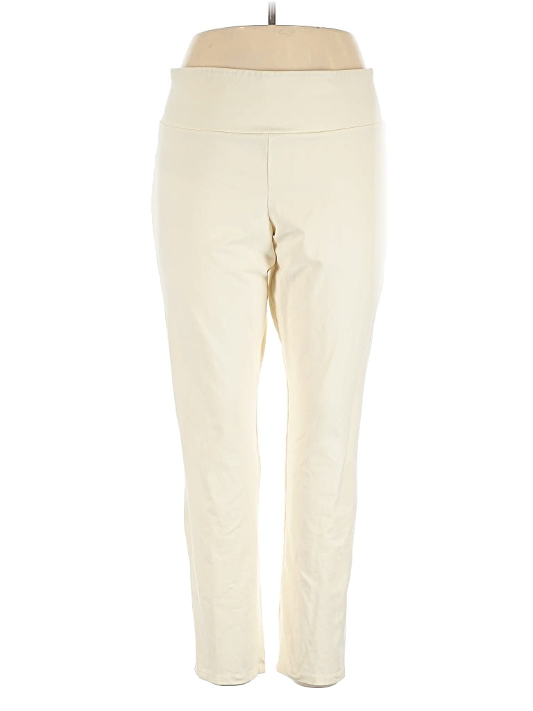 Pre-owned Women With Control Active Pants In White