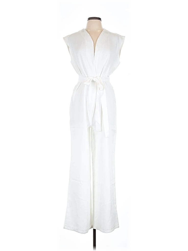 Pre-owned Unbranded Jumpsuit In White