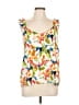 Rose + Olive Ivory Sleeveless Blouse Size L - photo 1