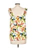 Rose + Olive Ivory Sleeveless Blouse Size L - photo 2