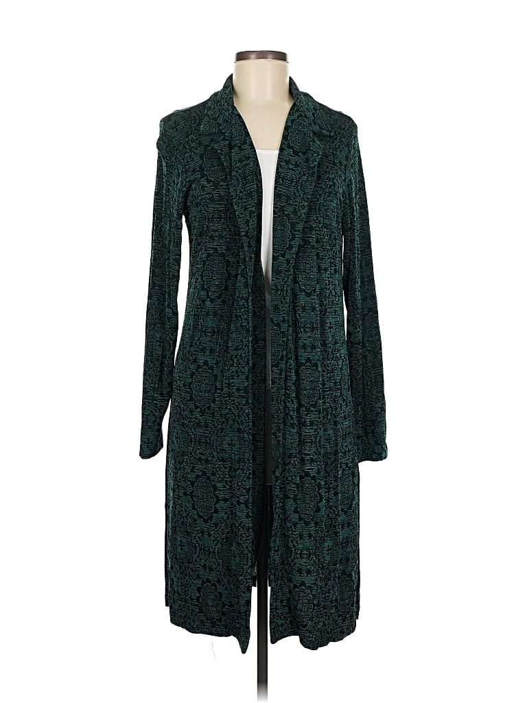 Pre-owned Coldwater Creek Cardigan Sweater In Blue