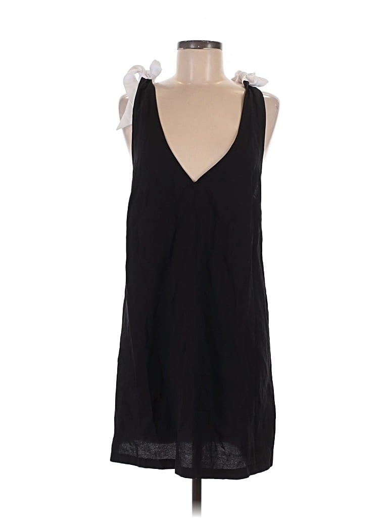Pre-owned H&m Casual Dress In Black