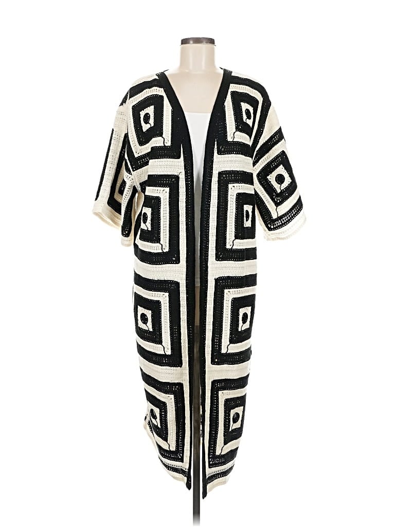 Pre-owned Do Everything In Love Cardigan Sweater In White