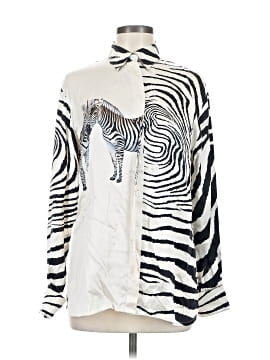 Paolo Santini Long Sleeve Silk Top