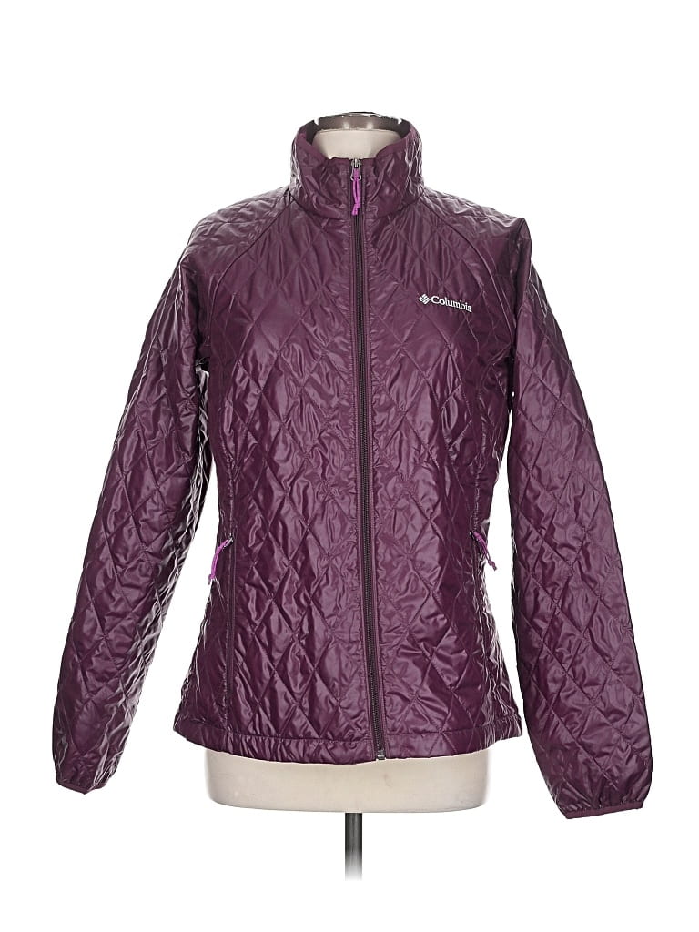 Pre-owned Columbia Jacket In Purple