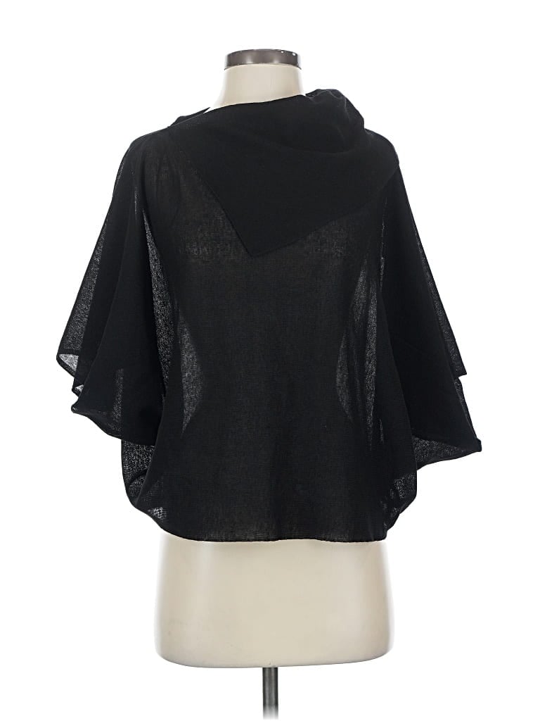 Zara 3/4 Sleeve Blouse In Black