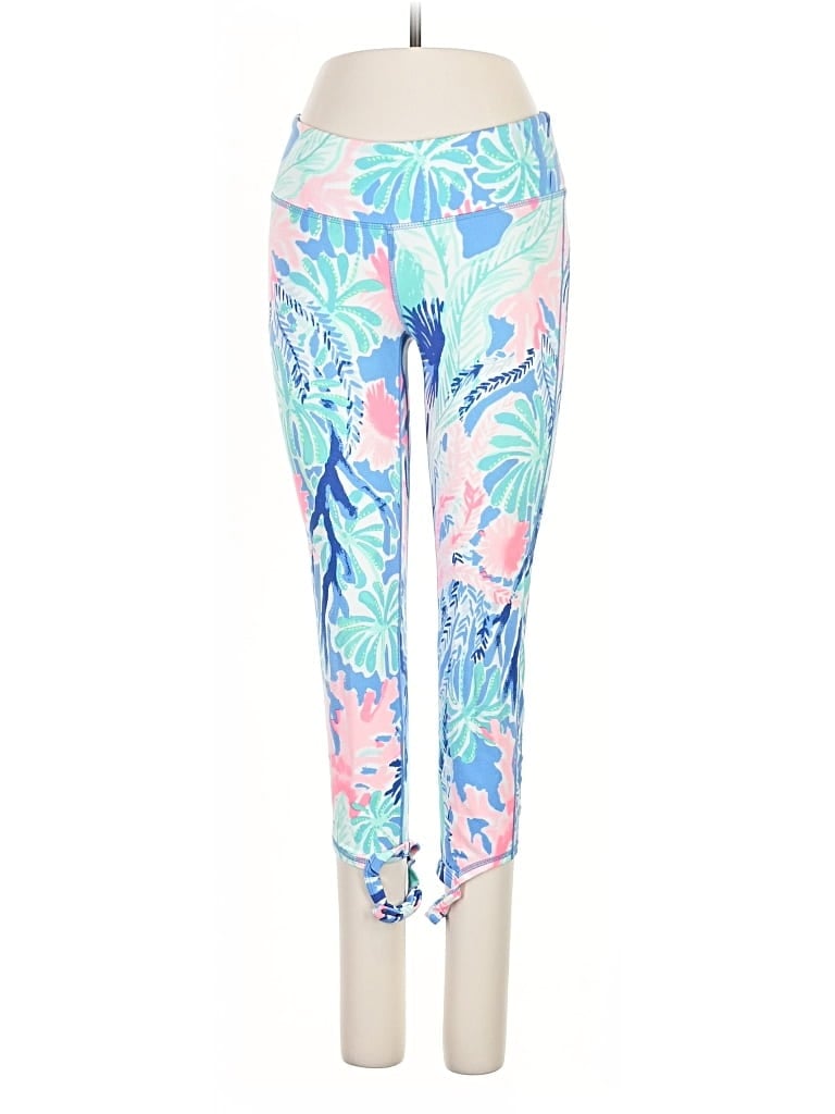 Pre-owned Lilly Pulitzer Luxletic Leggings In Blue