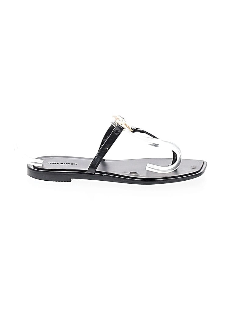 Pre-owned Tory Burch Sandals In Black