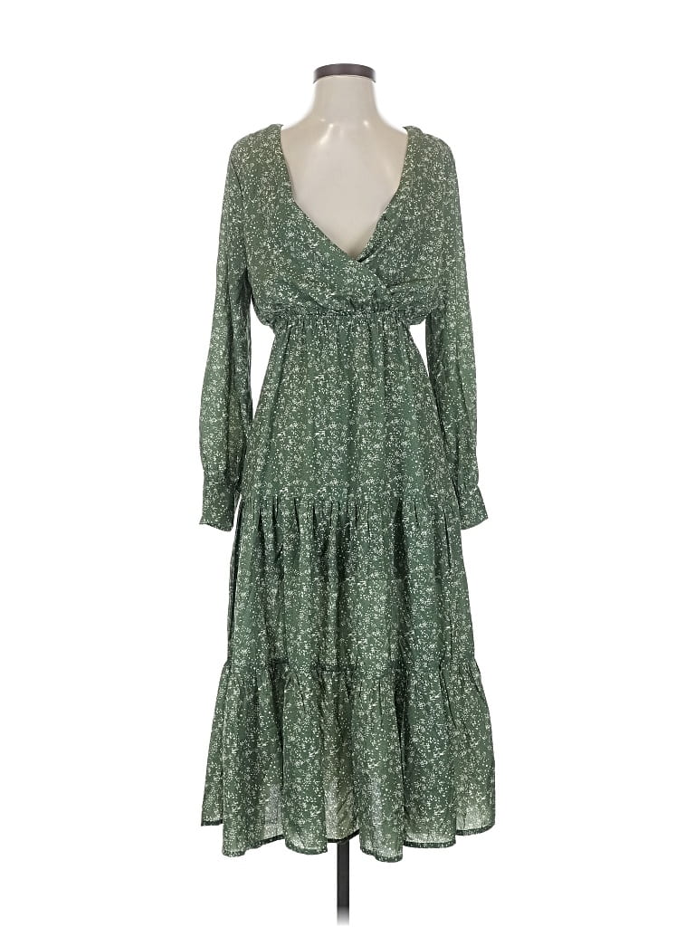 Pre-owned Hayden Casual Dress In Green