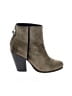 Rag & Bone 100% Leather Green Ankle Boots Size EU 36 1/2 - photo 1