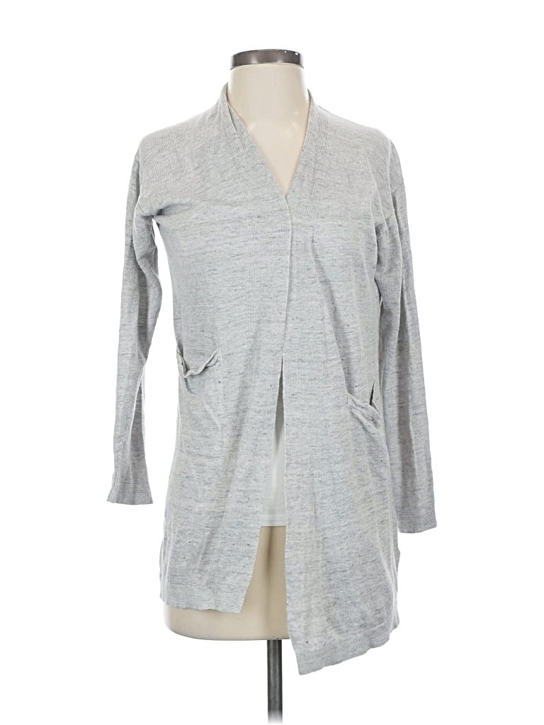 Pre-owned Uniqlo Cardigan Sweater In Gray