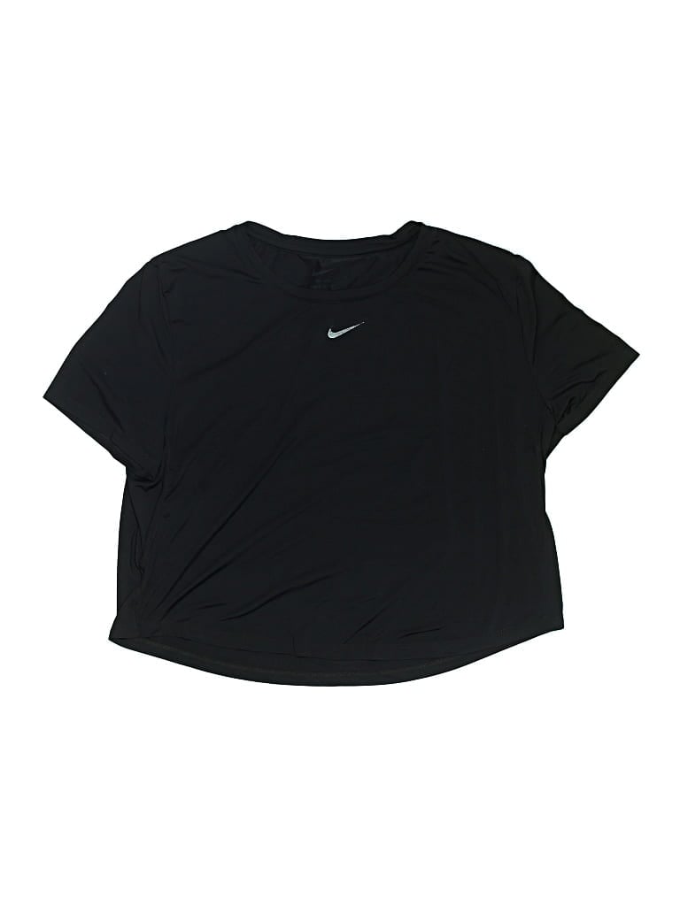 Pre-owned Nike Kids' Active T-shirt In Black