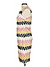 Tocca Argyle Yellow Casual Dress Size 10 - photo 5