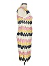 Tocca Argyle Yellow Casual Dress Size 10 - photo 4