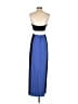 Envi: Color Block Blue Cocktail Dress Size S - photo 2