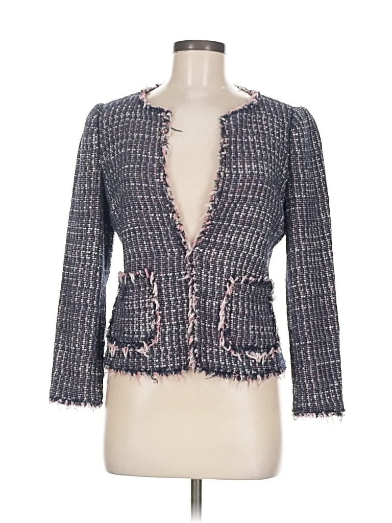 Pre-owned Rebecca Taylor Blazer Jacket In Gray