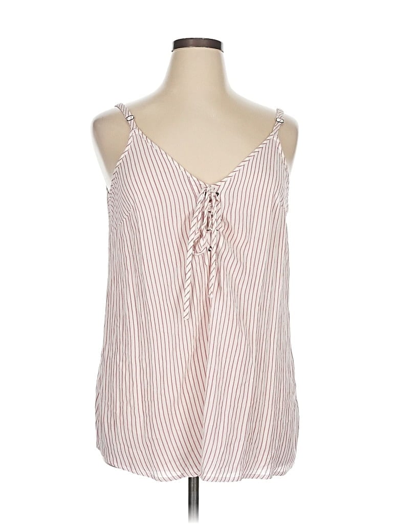 Torrid Sleeveless Blouse In Pink