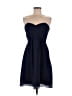 Coast 100% Polyester Solid Blue Cocktail Dress Size 8 - photo 1