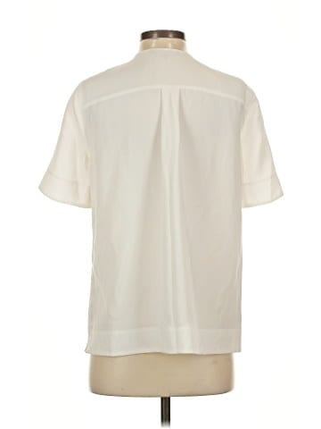 Lafayette 148 New York Short Sleeve Blouse (view 2)